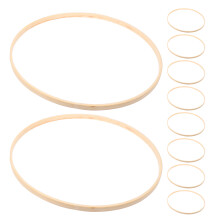 10 Stuks Bamboe Ringen 30 Cm Voor Knutselen Diy Macrame En Kransen