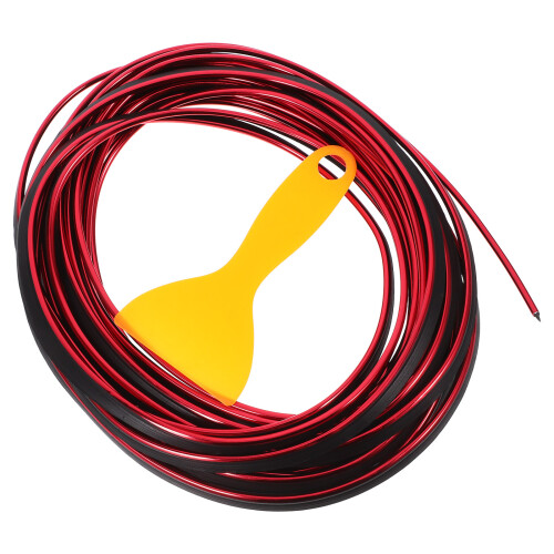 3St Rood Auto Decoratieve PVC Strip Flexibele Deurstijl Accessoire 1