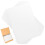 50Sheets White Release Paper Binder Sheets for A5 6-Ring Sticker Album 8