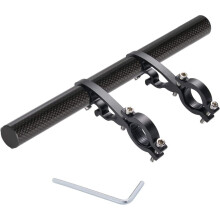 Multifunctional Extension For Bicycle Handlebar, Aluminum Alloy Bracket Ensures Lightweight Durable Support, Perfect For Enhancing Your Cycling Experi