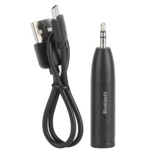 Kabelloser Audio-Enhancer für Ihren Auto-AUX-Anschluss, Bluetooth V5.0-Ausgangsempfänger verwandelt Nicht-Bluetooth-Autoradios in kabellose