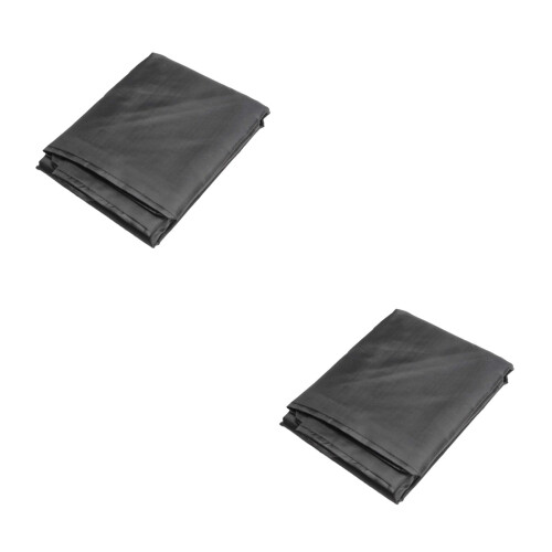 2Stk Schwarz Klavier Cover Polyester Schutz Für Digital- Und E-Piano 2