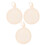 12Stk Weiche Peeling Pads Aus Baumwolle Mit Loofah 3