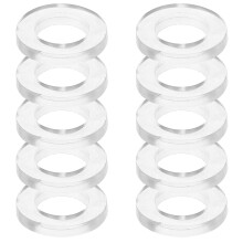 50Stk Dichtungsringe Duschschlauch Zubehör Transparent Langlebig