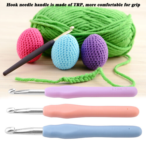 Crochet Delight: Γάντζοι πολλαπλών μεγεθών για την κατασκευή σας, ελαφρύ και ανθεκτικό 2