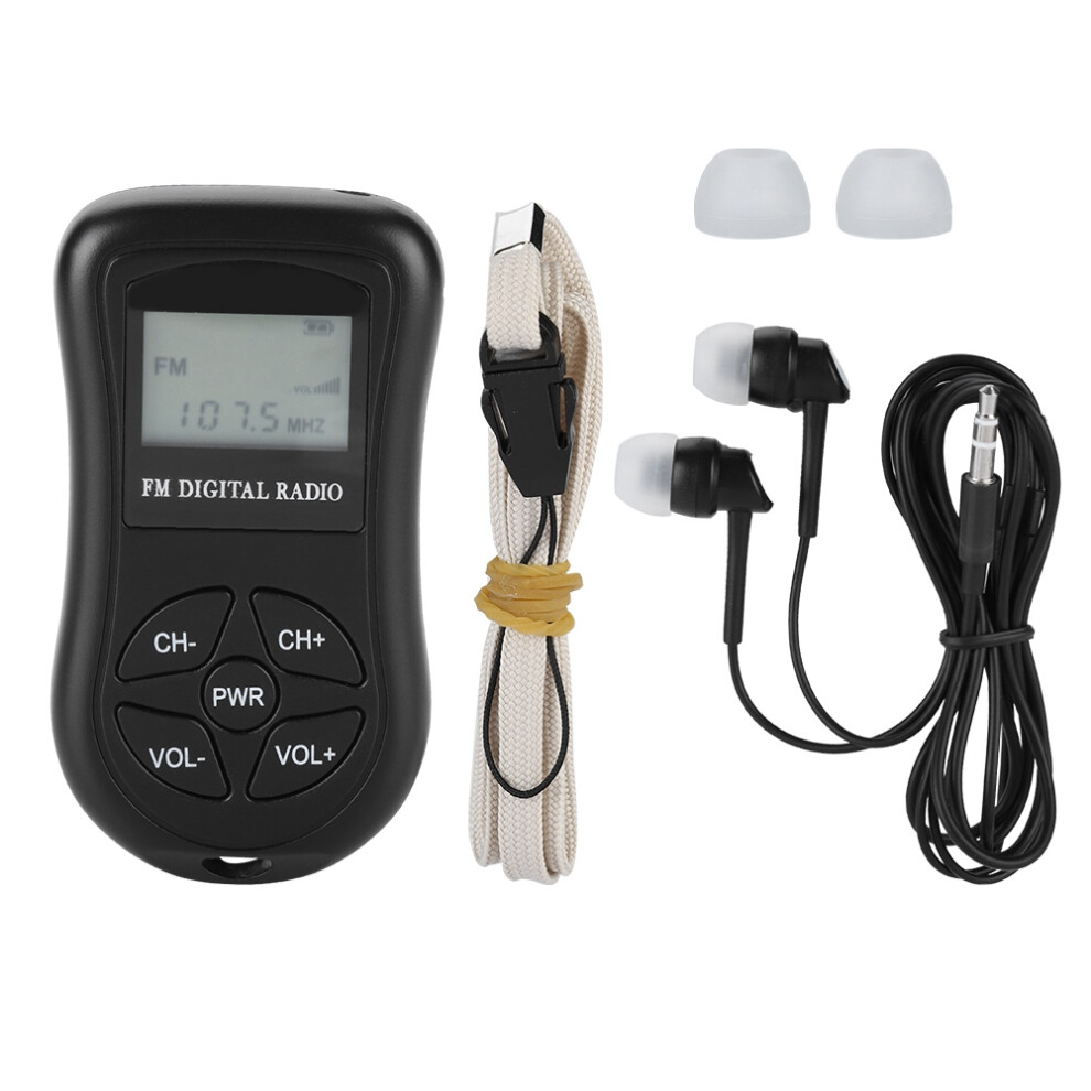 Transistor Radio With Am Fm Reception, Portable Lightweight Design Ensuring Long Battery Life, Mini Portable Pocket Radio With Dsp Chip Processing 9340959958610