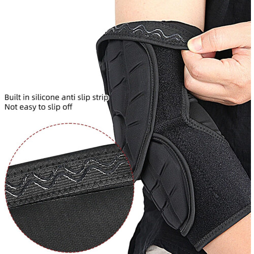 Shock Absorption Elbow Arm Sleeve Adjustable Breathable Elbow Protector Pad For Baseball And Softball Training 2