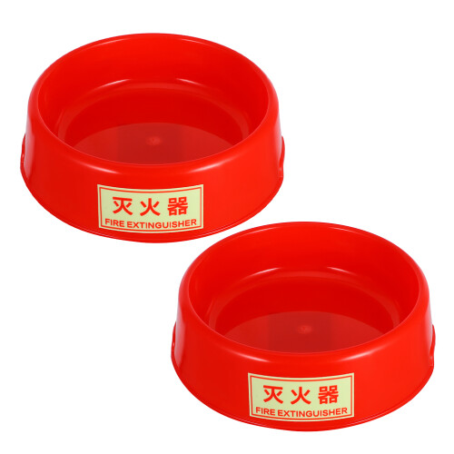 3Pièces Socle Extincteur Plastique Phosphorescent Pratique Durable 2