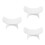 3Pièces Coussin Main U Forme Confortable Et Pratique 10