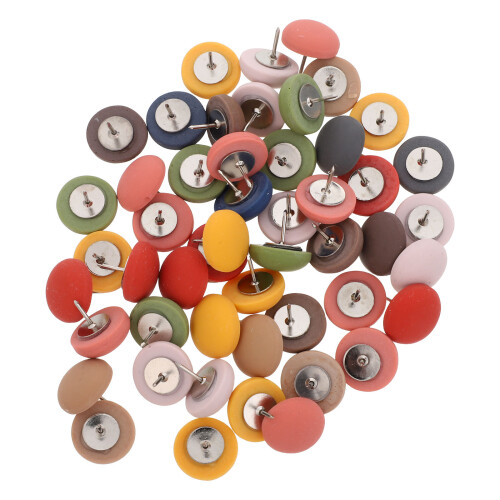 250Pièces Punaises Push Pins Décoratives Multicolores Pour 1