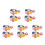 250Pièces Punaises Push Pins Décoratives Multicolores Pour 3
