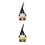 2Pièces Gnome Décor En Tissu , Ornement 4