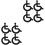 8Pièces Signes Pour Ascenseurs 8