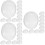 30Pièces Présentoir Casquettes PVC Support Intérieur 9