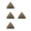 4Pièces Statue Résine Pyramide Décor Égyptien Vintage Collection 4