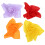 20Pièces Accessoires Magicien Foulards Colorés Faciles À Utiliser 2