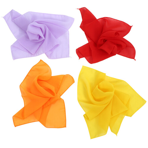 20Pièces Accessoires Magicien Foulards Colorés Faciles À Utiliser 1