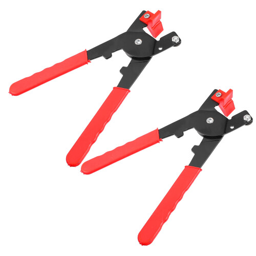 4Pièces Coupe-Carrelage Verre Rouge Pince Précise Résistante 2
