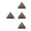 4Pièces Statue Résine Pyramide Décor Égyptien Vintage Collection 6