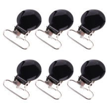 30Pièces Crochets Noir Métal Clips Denim Durable Vêtements