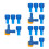 3Ensembles Kit Connecteur Silicone Pour Paquet Hydratation Cyclisme 5