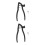 2Pièces Démonte Acier Noir Pour Entretien Rapide 9