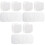 9Pièces Inserts Couches Bébé Absorbants Confortables Blancs 2