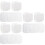 9Pièces Inserts Couches Bébé Absorbants Confortables Blancs 5