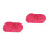2Pièces Coton Rose Pour Couture Décoration Murale Écharpe 6