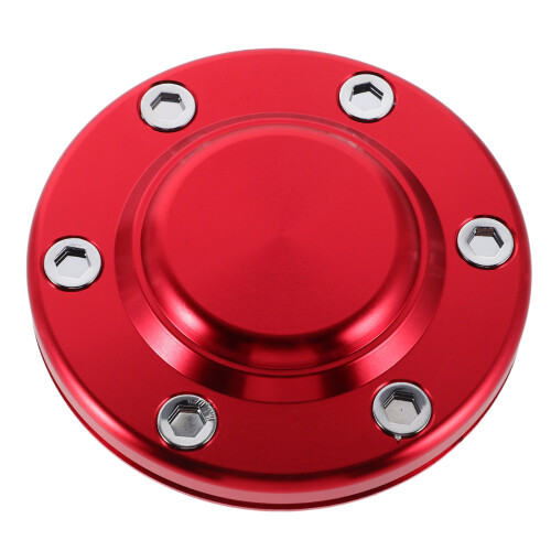 3Pièces Cache-Centre Roue Rouge Aluminium Protection Poussière Eau 2