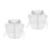 2Pièces Bijou Détachable Coton Femme 4
