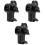 3Pièces Pivot Réglable Support Projecteur ABS Noir Stable Durable 5