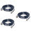 3Pièces Câble Bnc Rg58 95% Blindage Noir Pour Antenne 7