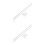 2Ensembles Barre De Flexible Percer Support Solide 6