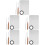5Ensembles Palettes Métal Colorées Spatules Beauté Durables 5
