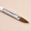 3Pièces Pinceaux Nail Art Blancs Structure Solide Usage DIY 8