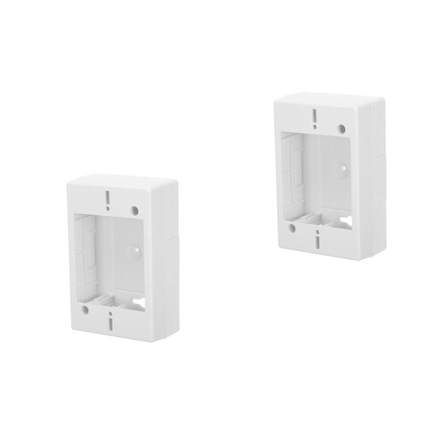 2Pièces Boîte Prise Surface Montage En ABS Facile À Installer 2