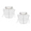2Pièces Bijou Détachable Coton Femme 7
