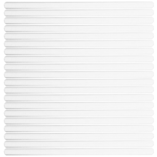 40Pièces Tiges Couture Robustes Blanches Pour Accessoires De Robes