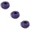 3Pièces De Jute Violet Pour Artisanat, Cadeaux Événements 6