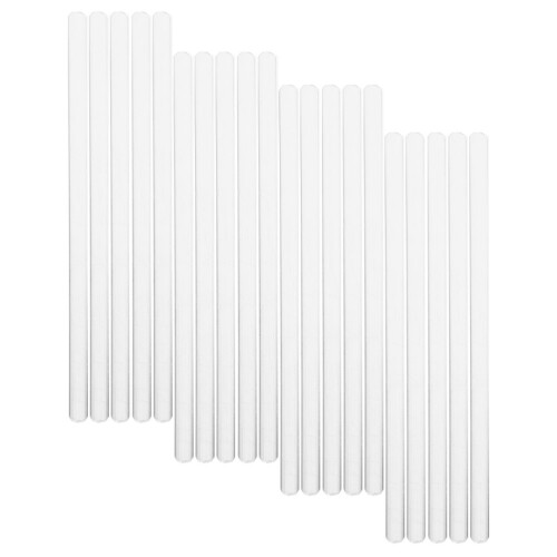 40Pièces Tiges Couture Robustes Blanches Pour Accessoires De Robes 2