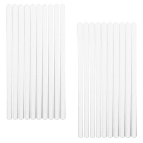 40Pièces Tiges Couture Robustes Blanches Pour Accessoires De Robes 1