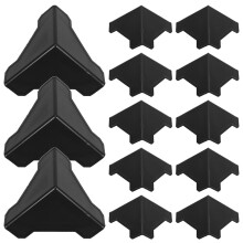 300Pièces Garde-Angles Noir Petit Pour Durable