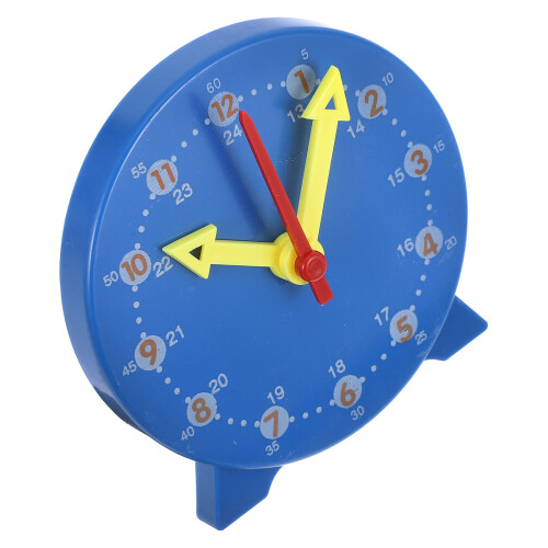 3Pièces Décorative Bleue Apprentissage Temps Pile 2