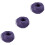 3Pièces De Jute Violet Pour Artisanat, Cadeaux Événements 3