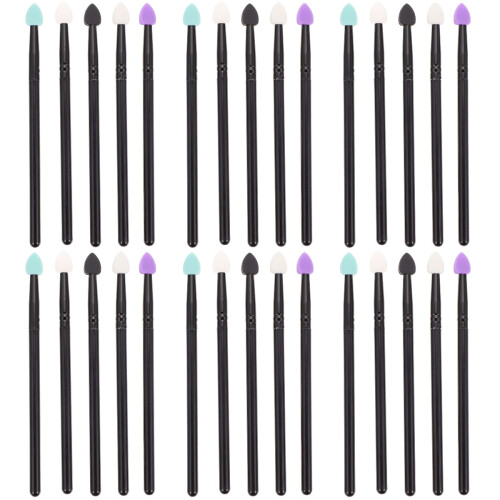 30Pièces Pinceaux Cosmétiques Silicone Usage Domestique 1