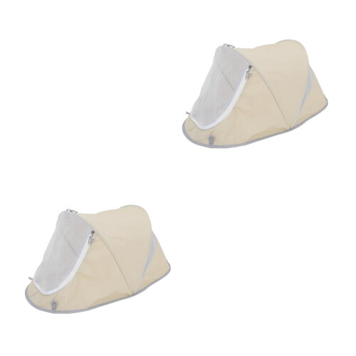 2Pièces Playpen Beige Pour Animaux 2