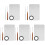 5Ensembles Palettes Métal Colorées Spatules Beauté Durables 2