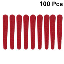300Pièces Accessoires Bois Rouge Ongles Parfait Nail Art