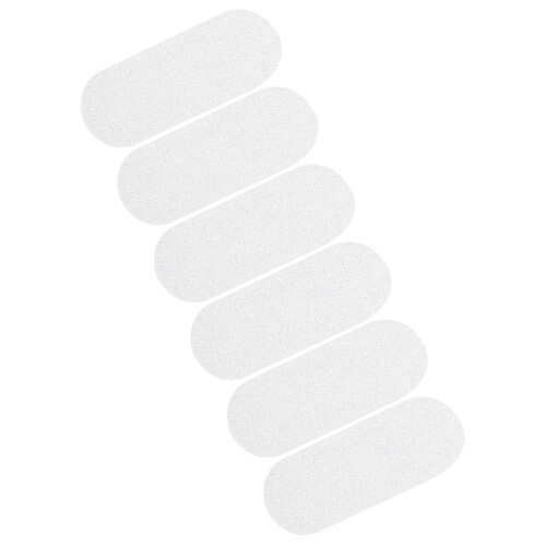 18Pièces Patchs Oreilles Blancs Peva Collants Verticals Pour